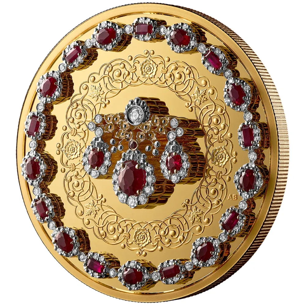 2026 Canada 60.08 g Pure Gold Crown Jewels: A Tribute to the 100th Anniversary of the Birth of Queen Elizabeth II Proof Coin