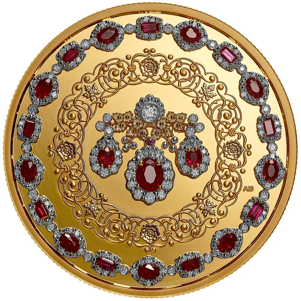 2026 Canada 60.08 g Pure Gold Crown Jewels: A Tribute to the 100th Anniversary of the Birth of Queen Elizabeth II Proof Coin