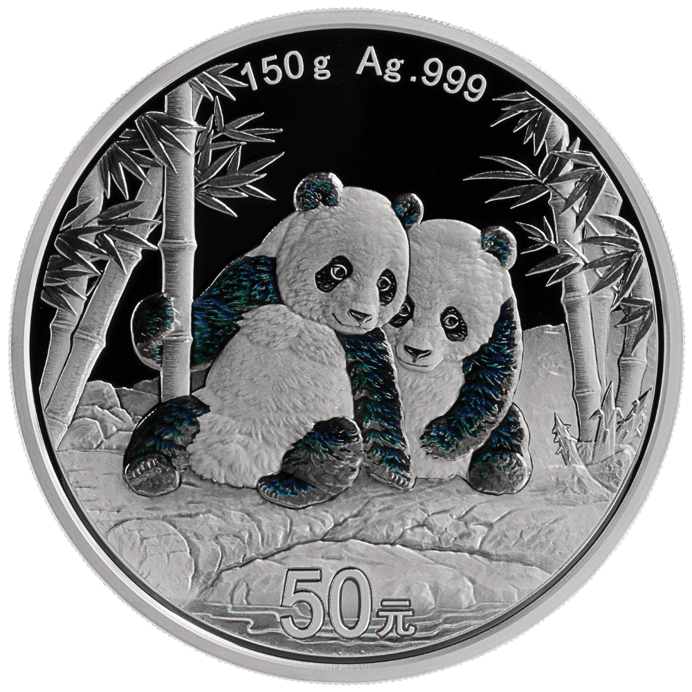 2026 China 50 Yuan 150 g .999 Silver Panda Proof Coin