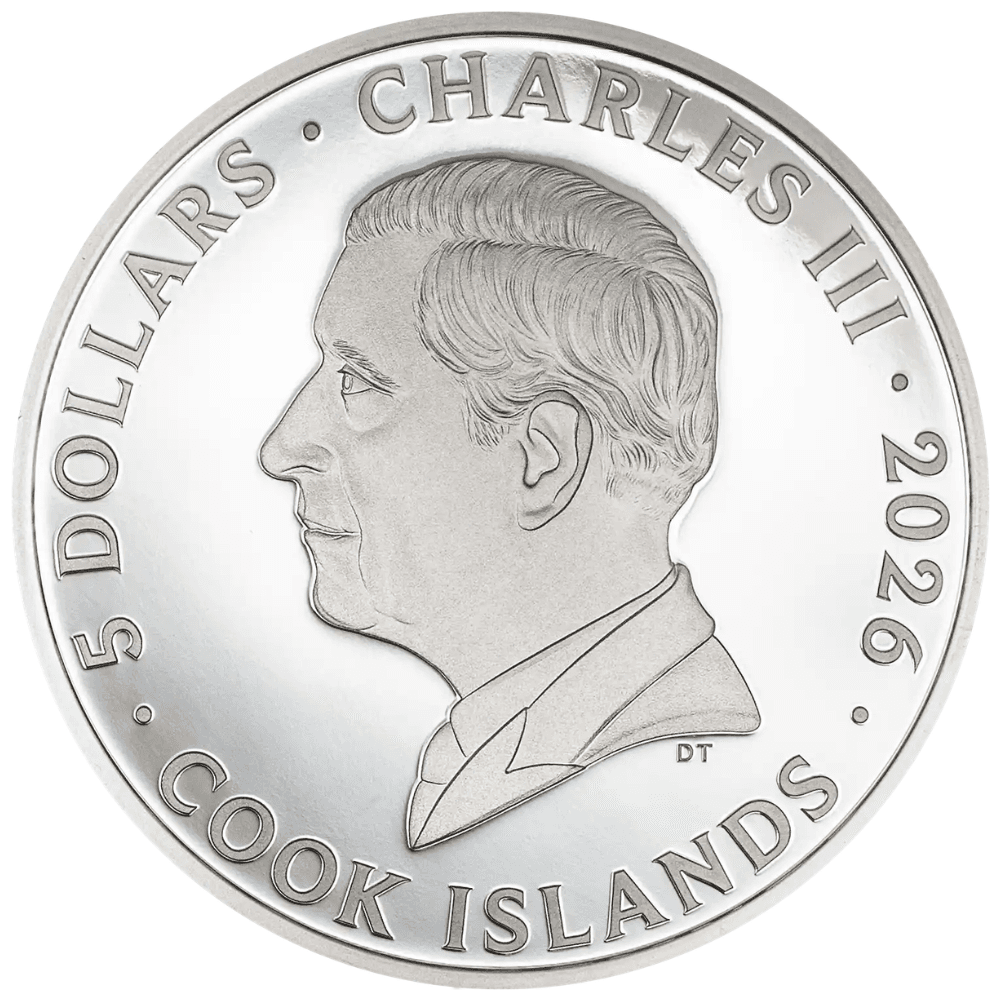 2026 Cook Islands 1 oz Silver Seven Deadly Sins - Pride Proof Coin