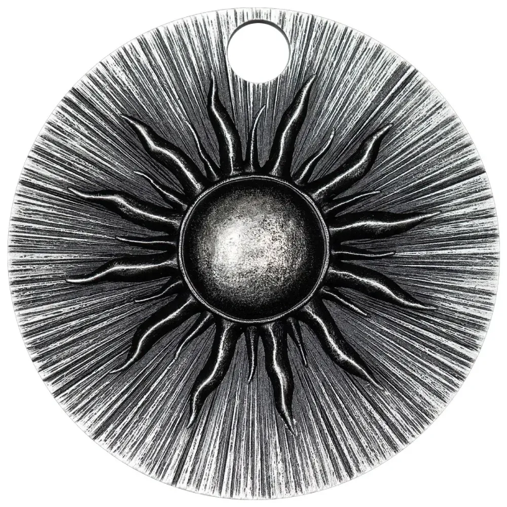 2026 Cook Islands 1 oz Silver Talisman - Luminara Dark Antique Coin