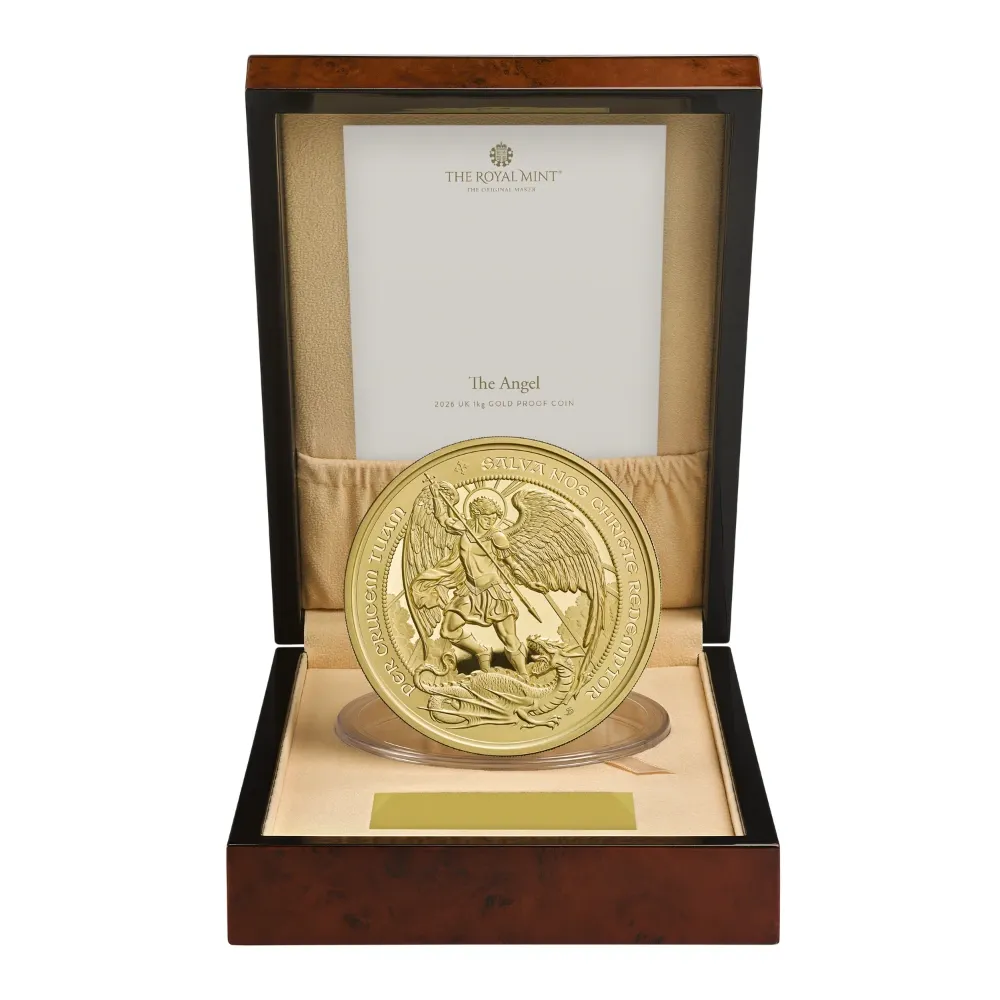 2026 Great Britain 1 kg Gold - The Angel Proof Coin
