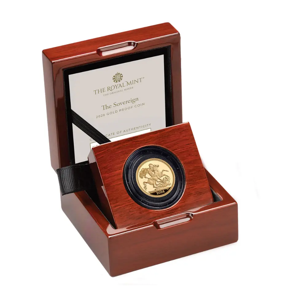 2026 Great Britain The Full Sovereign Gold Proof Coin - The Royal Mint