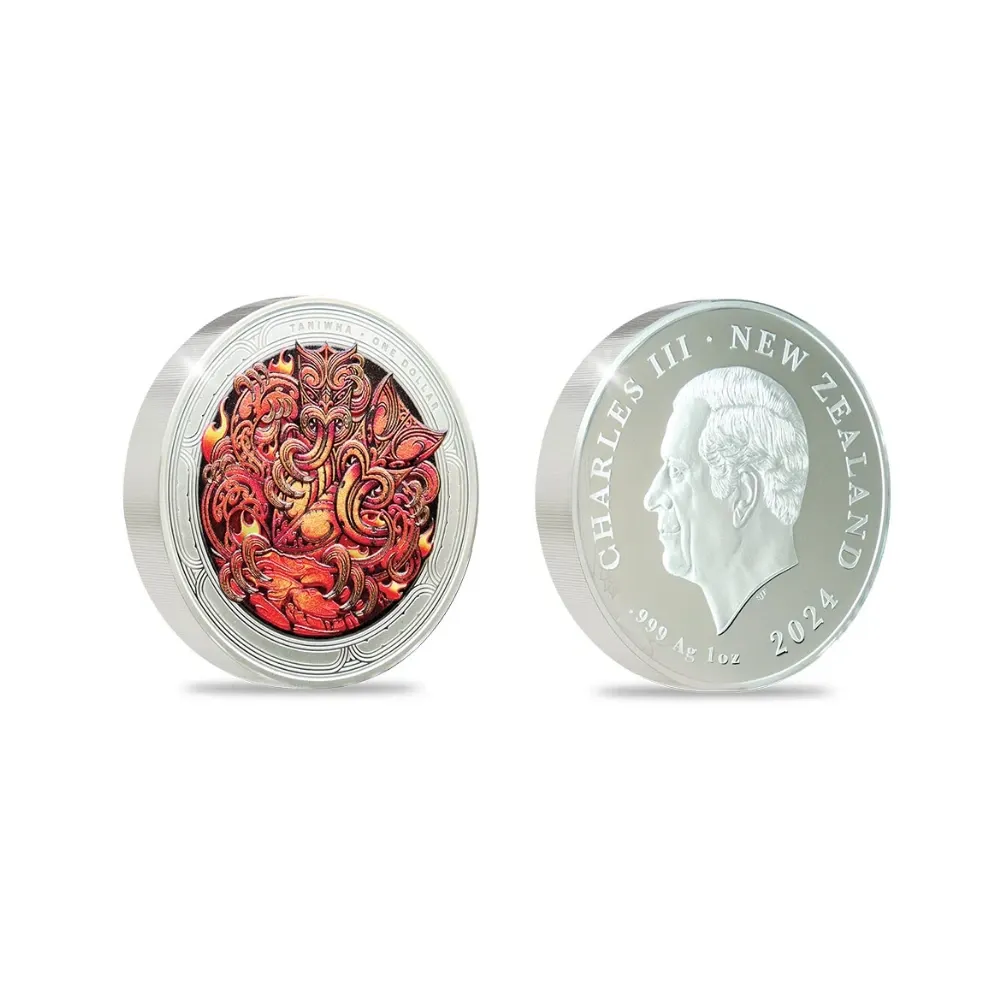 2026 New Zealand 1 oz Silver Taniwha Silver Proof Coin Set