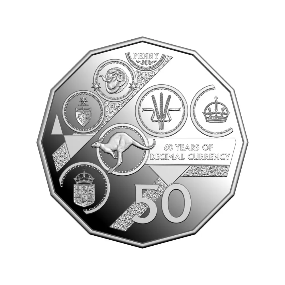 2026 RAM Decimal Currency 60th Anniversary Six-Coin Silver Proof Year Set