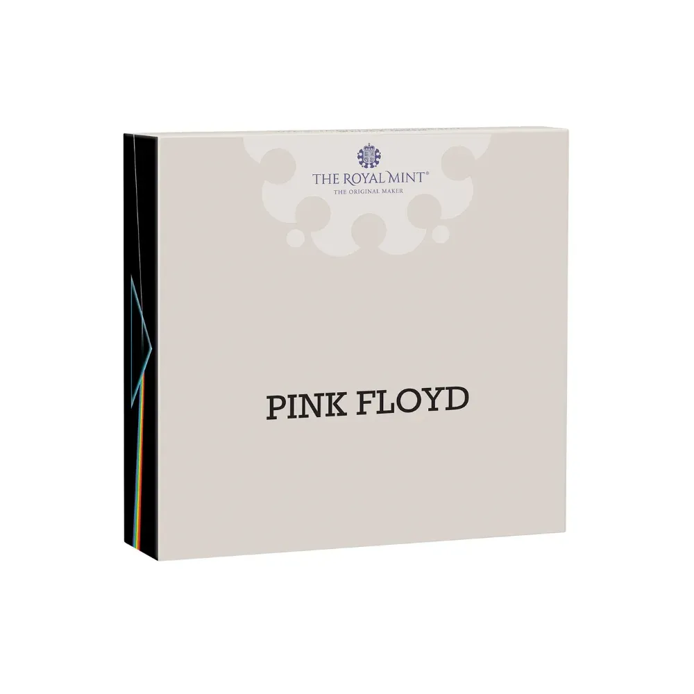 2026 UK 1 oz Silver Pink Floyd Proof Colour Coin - The Royal Mint