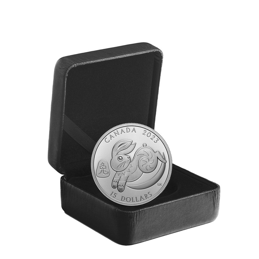 2023 1 oz. Pure Silver Coin – Lunar Year of the Rabbit 3