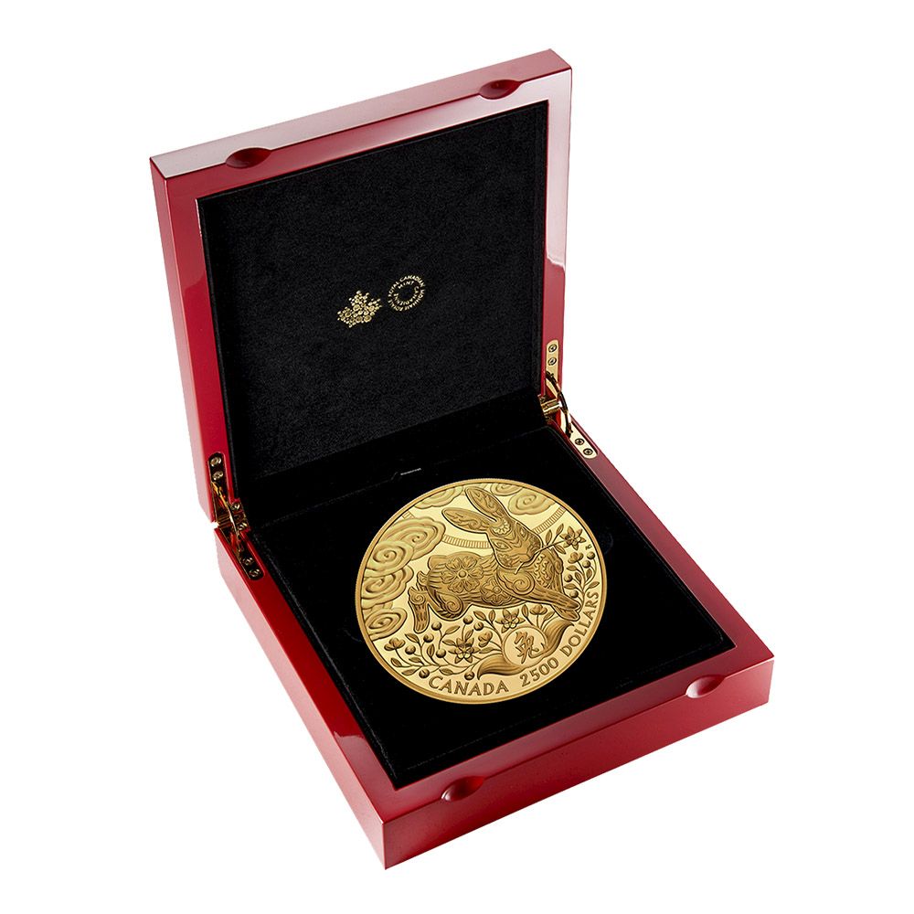 2023 1 Kilo Pure Gold Coin – Lunar Year of the Rabbit 4