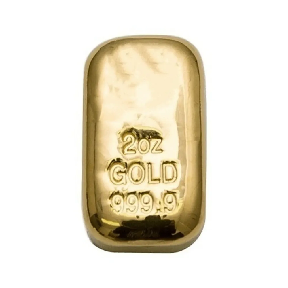 2oz Gold Cast Bar - Dealer's Choice