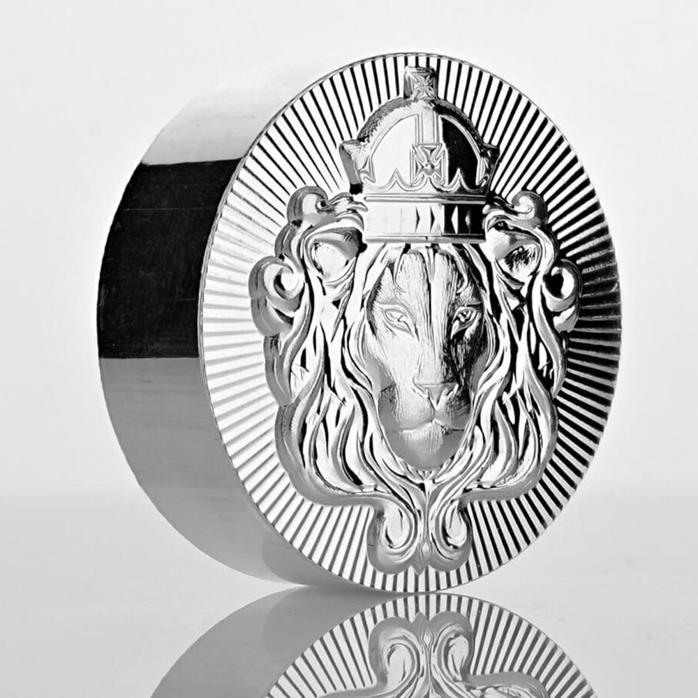 2oz Scottsdale Stacker Silver Bullion Round-2