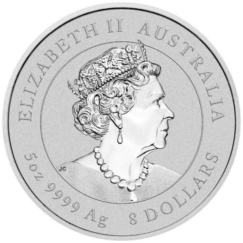 2021 5oz Australian Lunar Coin Series III Year of the Ox Silver Coin