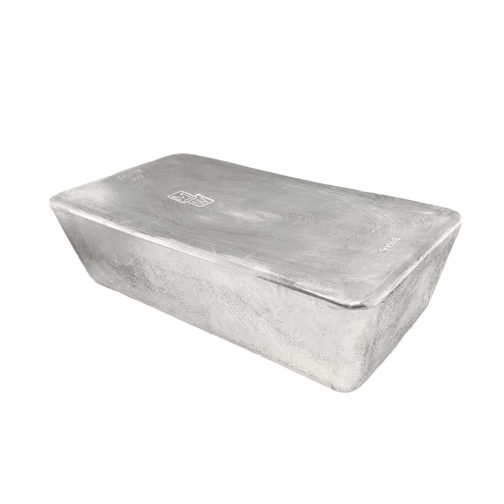 5kg 'Morris & Watson' Silver Cast Bar
