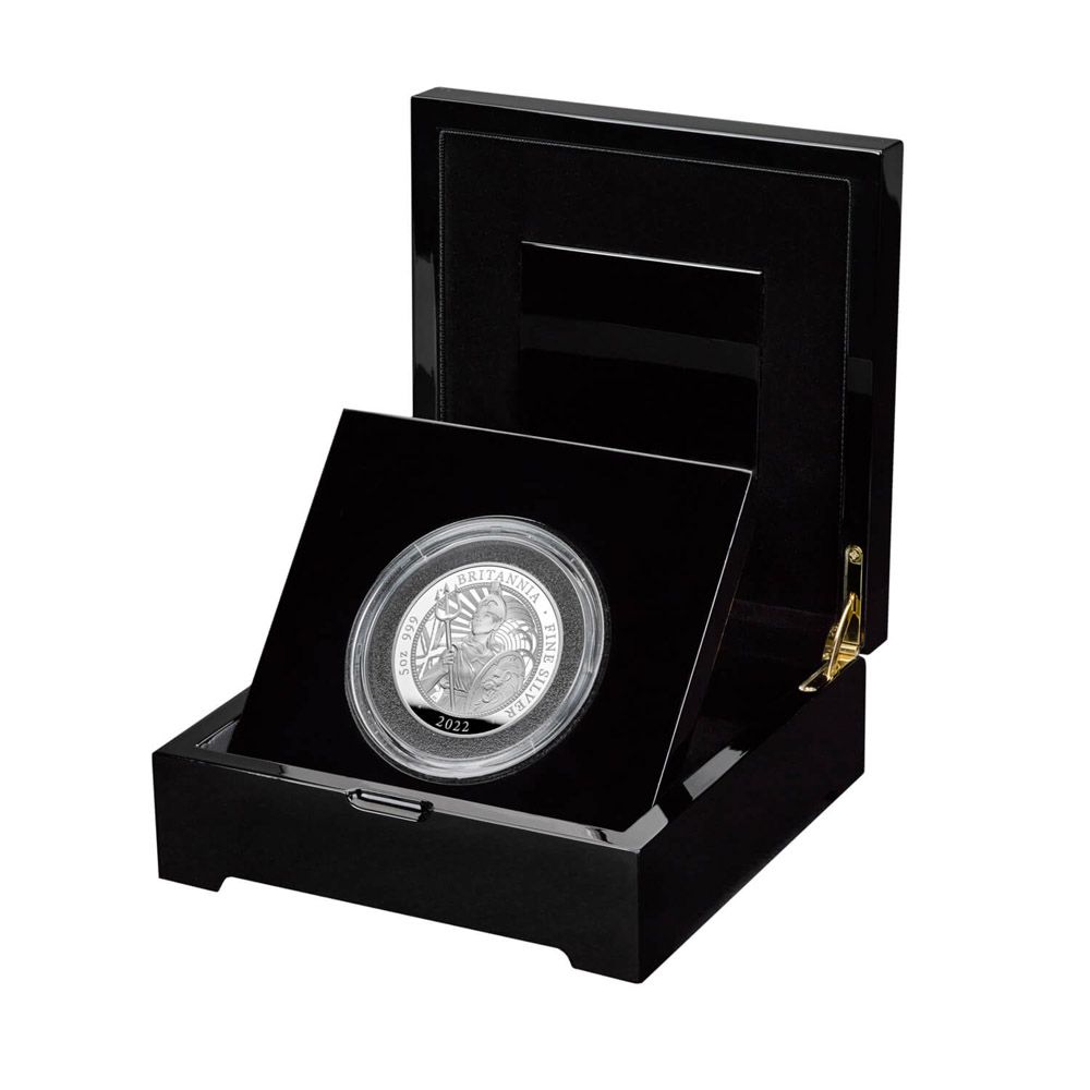 2022 The Britannia 2022 UK 5oz Silver Proof Coin