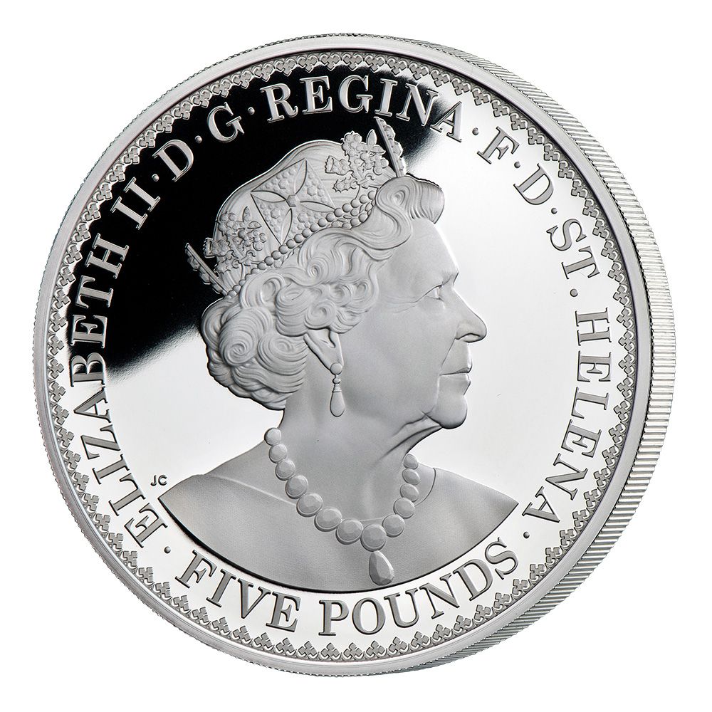 2022 Masterpiece Gothic Crown 5oz Silver Proof Coin 2