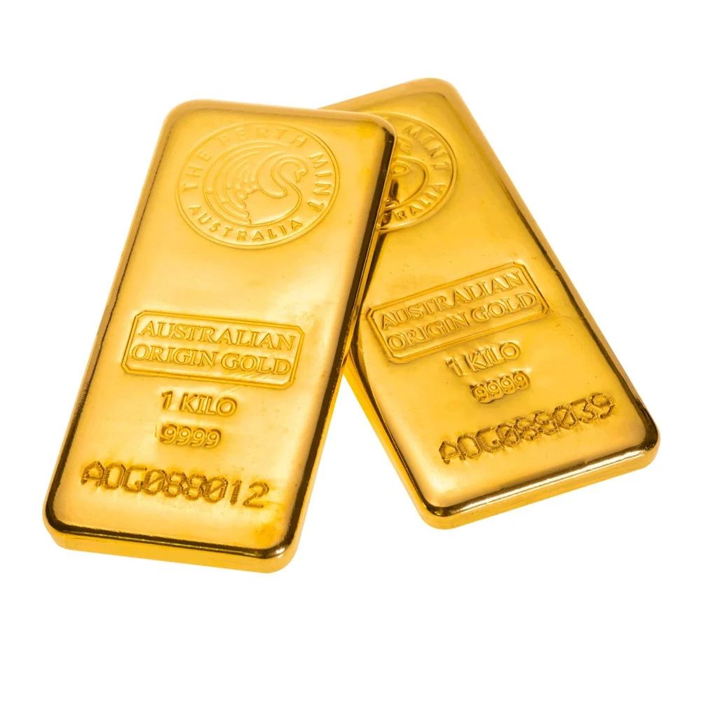 1kg Perth Mint Australian Gold Cast Bar-3
