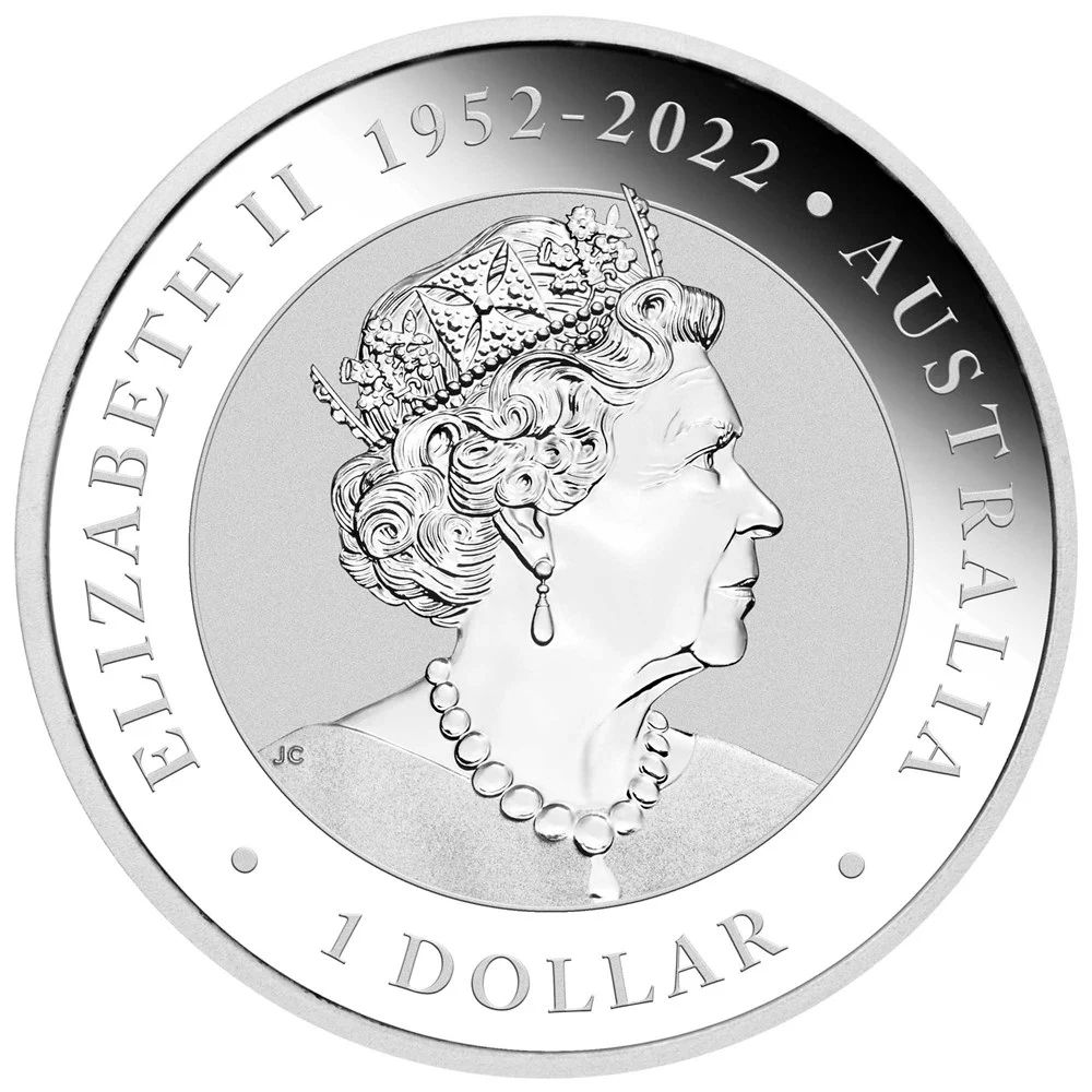 2023 1oz Silver Berlin Show Special - Australian Kookaburra Coloured Coin-3