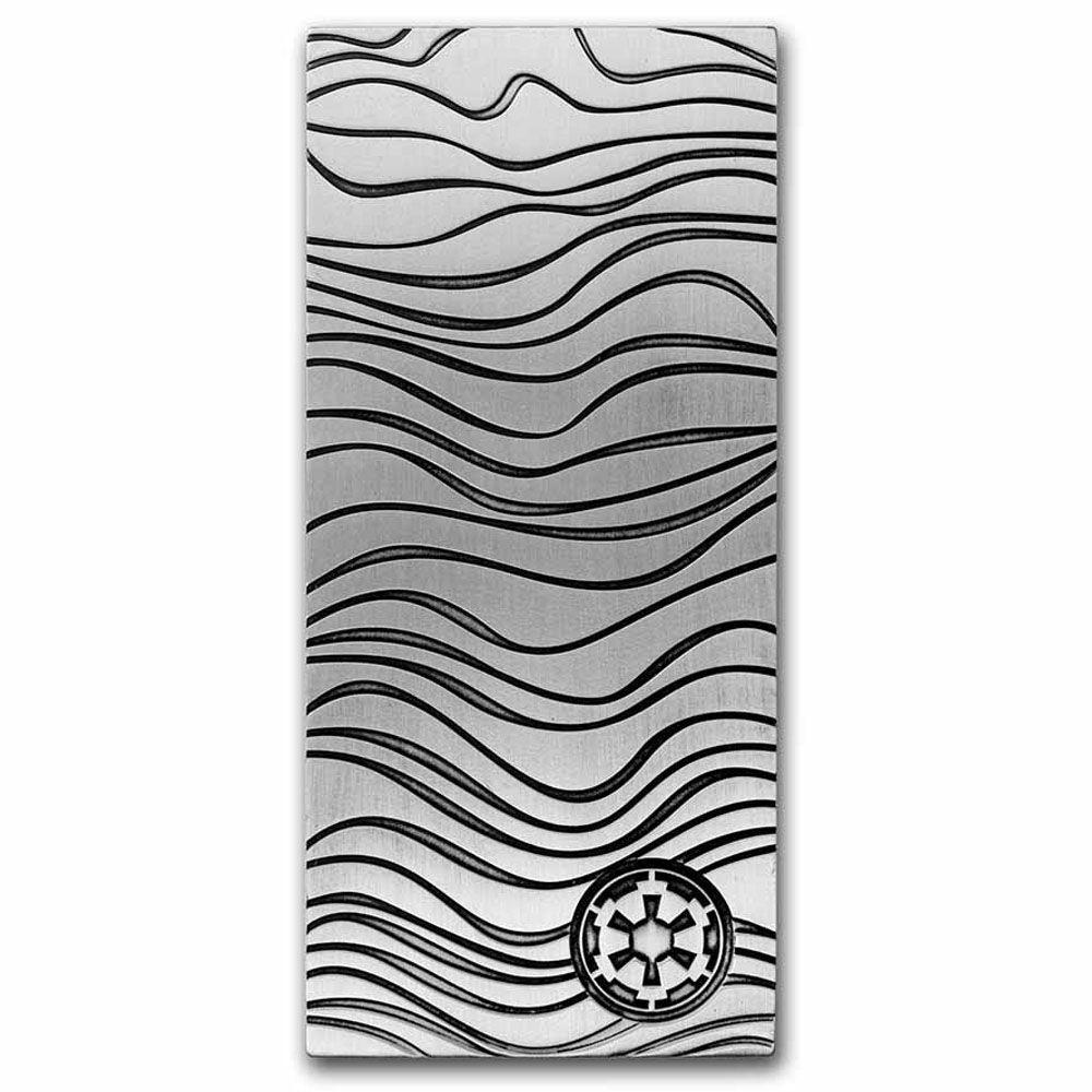 2022 10oz Niue .999 Silver Coin Bar - Star Wars Beskar Bar 3
