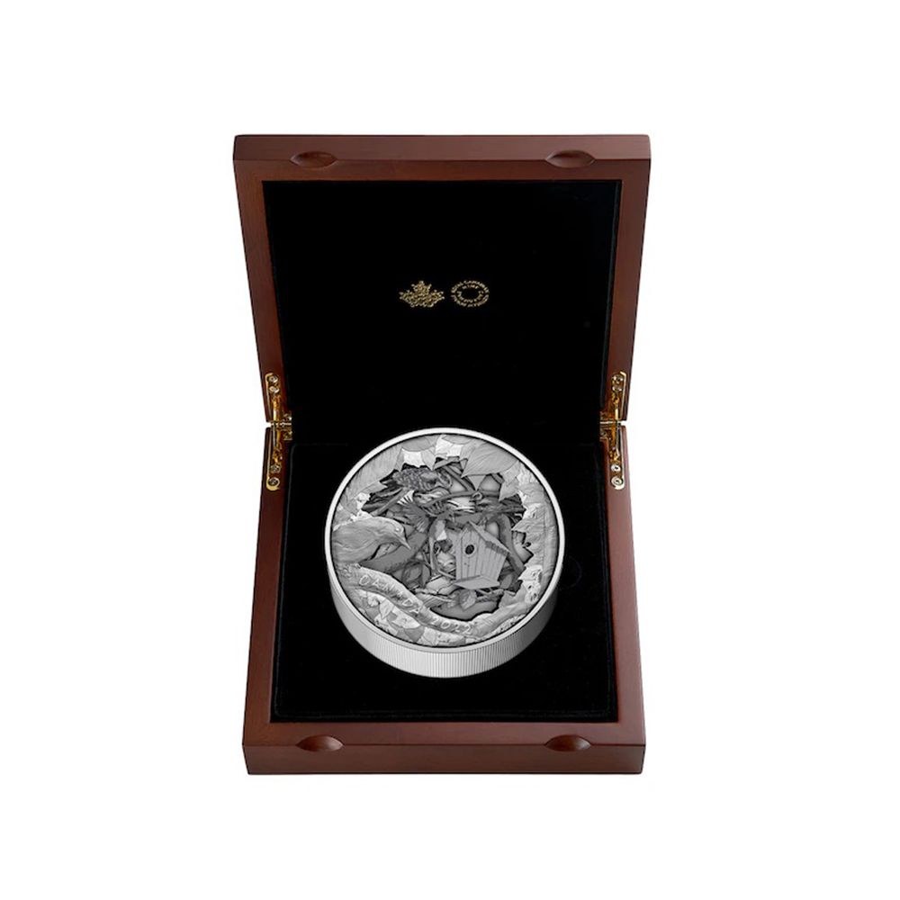 2022 Canada Silver $175 Birds in Shadow Box (R&D Lab) - Royal Canadian Mint