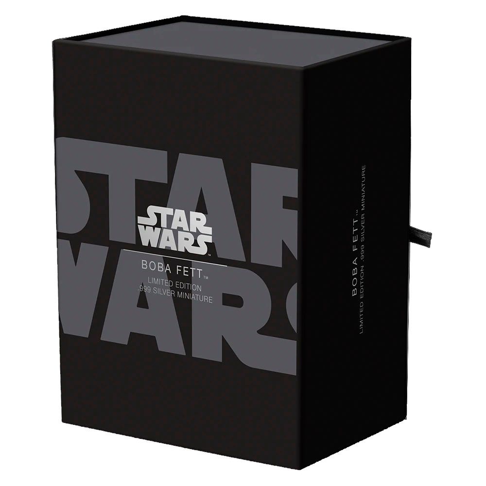 2021 Star Wars Series 150g .999 Silver Miniature -Boba Fett
