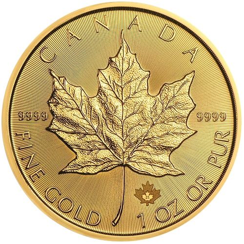 1oz Canadian Gold Maple Leaf (2021)