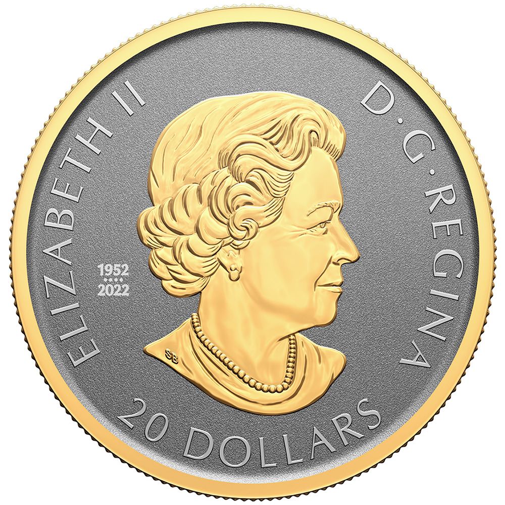 2023 1oz Silver Celebrate Love with Yellow Gold Plating Coin