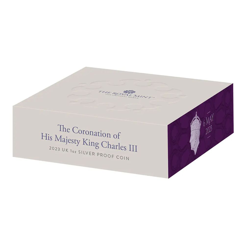 2023 1oz Silver The Coronation of His Majesty King Charles III