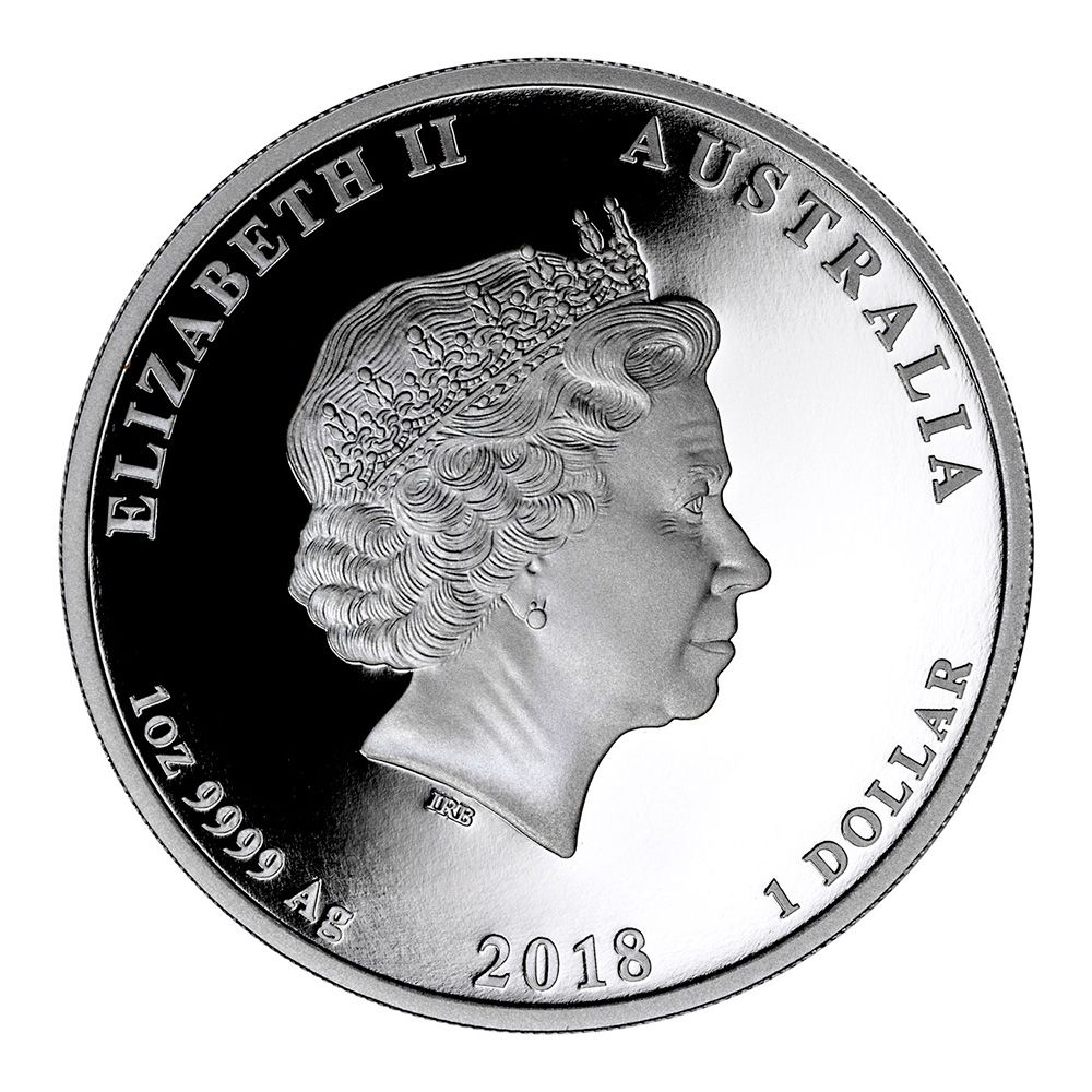 2018 Australia Dragon & Phoenix 1oz Silver Proof Coin NGC PF70UC FDP 2