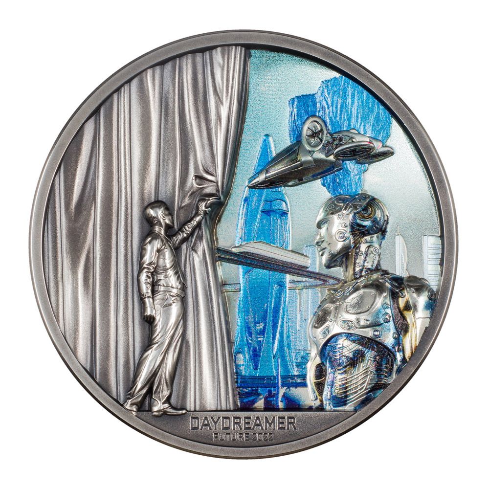 2022 2oz Antique Ultra High Relief - Daydreamer-1