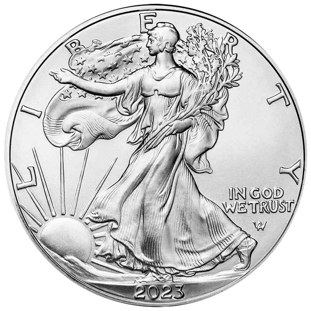 500 x 1oz Silver American Eagle Coin 'Monster Box' (2023)-2