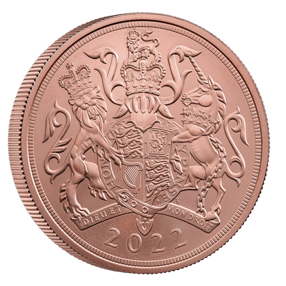 2022 The Five Sovereign Piece Brilliant Uncirculated Coin - Royal Mint
