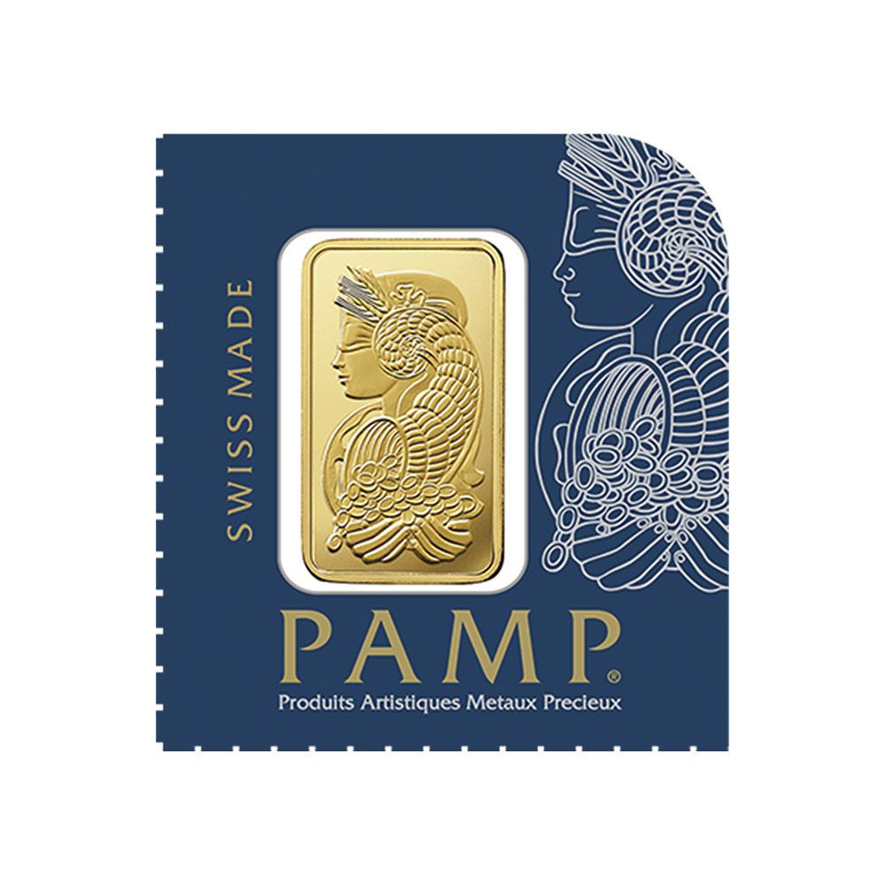 25 x 1g PAMP Suisse Gold Minted Bars
