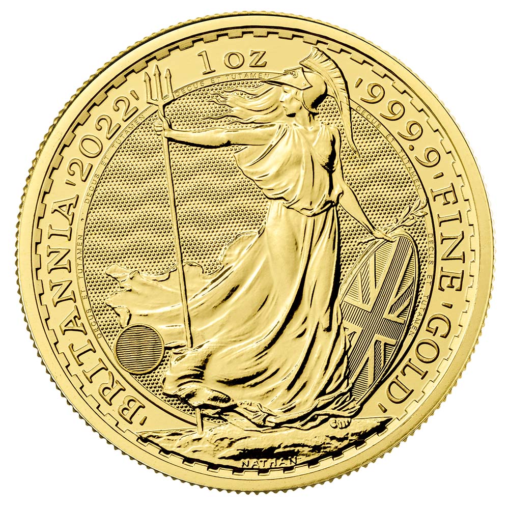 1oz Gold Britannia Coin (2022)