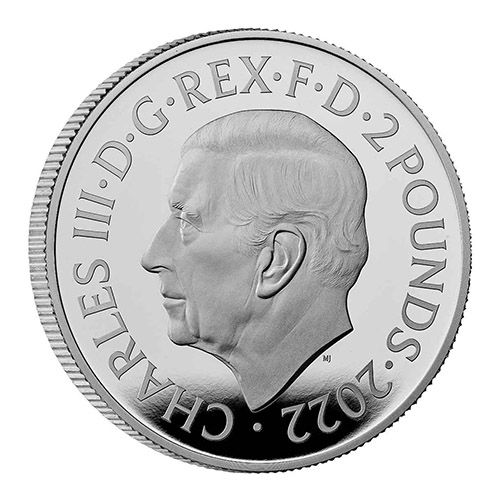 2022 Great Britain 1 oz Silver Her Majesty Queen Elizabeth II Memorial Proof Coin