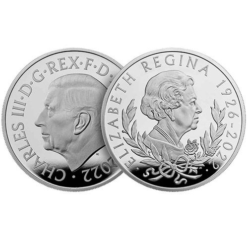 2022 Great Britain 1 oz Silver Her Majesty Queen Elizabeth II Memorial Proof Coin