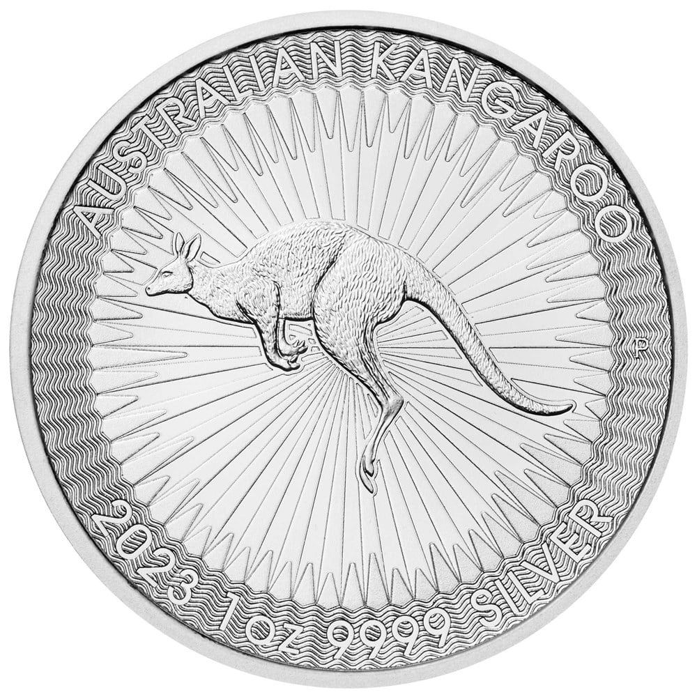 1oz Perth Mint Silver Kangaroo (2023)