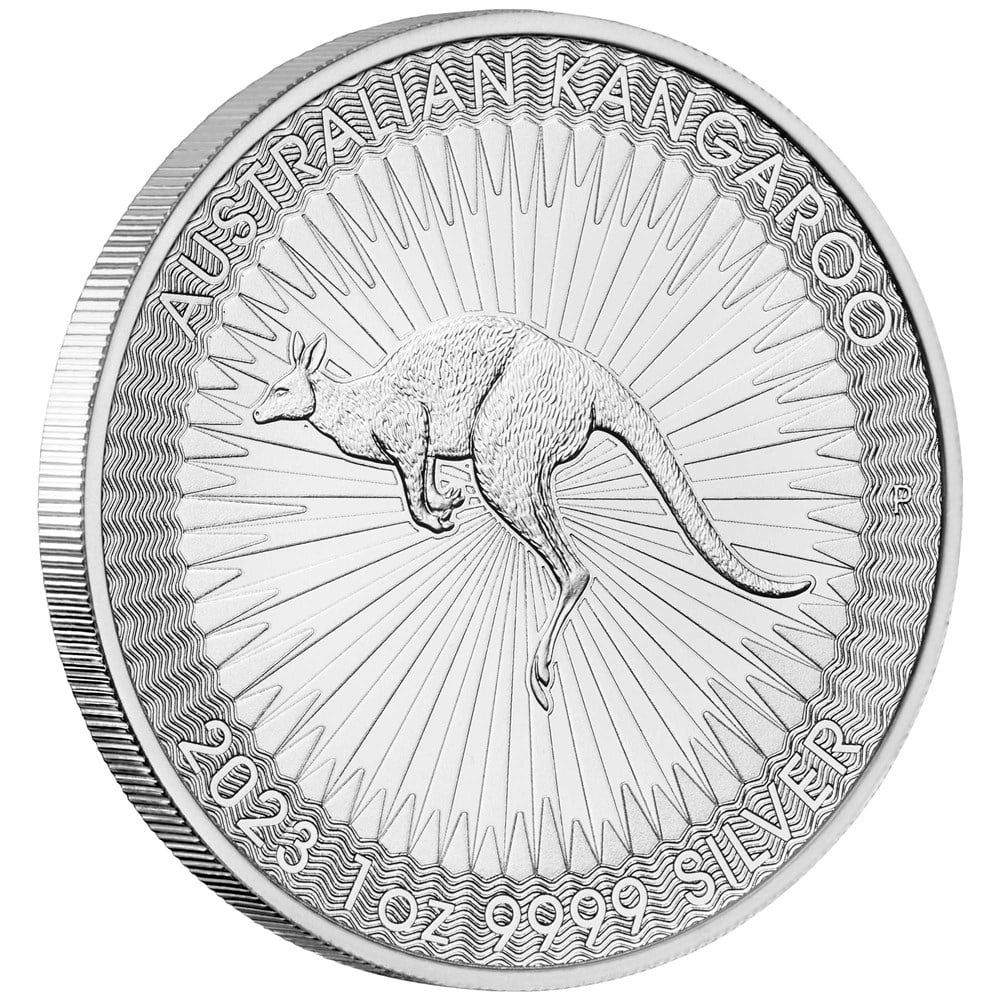 1oz Perth Mint Silver Kangaroo (2023)