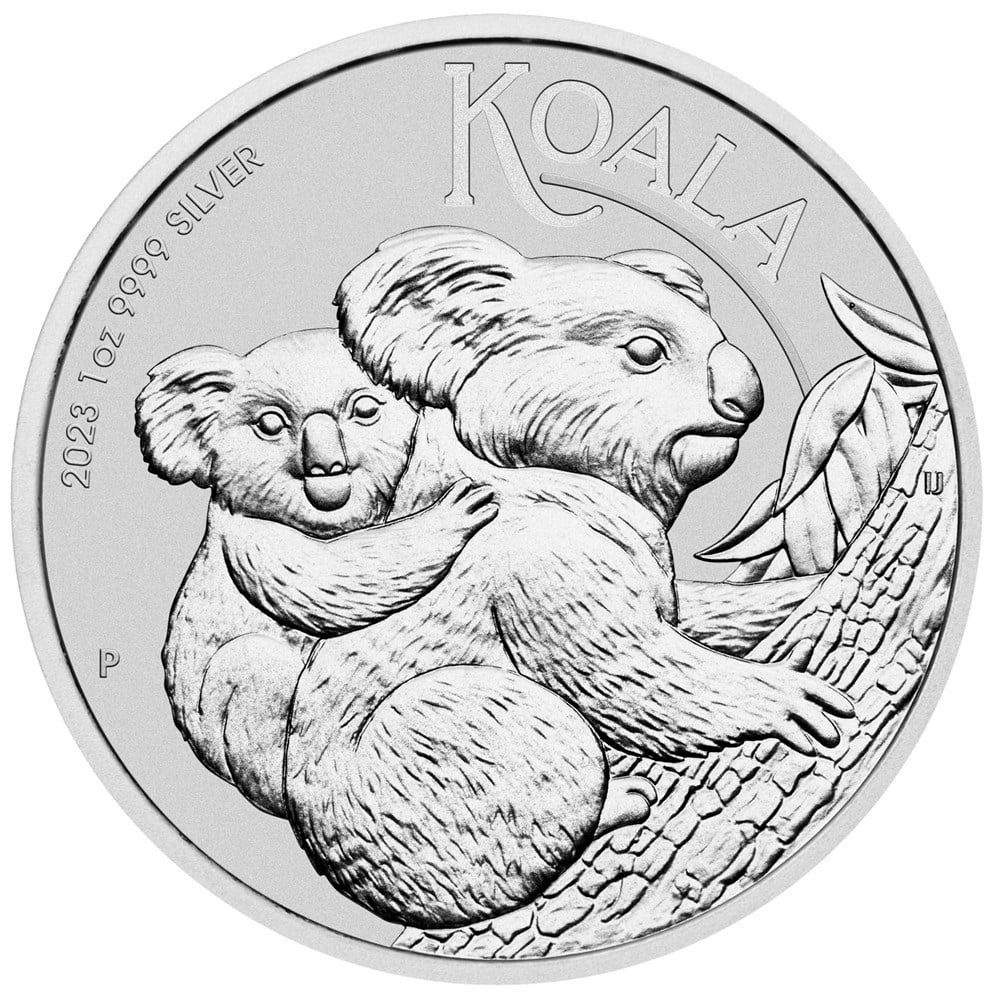 1oz Perth Mint Silver Koala (2023)-1