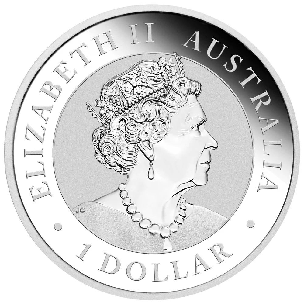 1oz Perth Mint Silver Kookaburra (2023)-3