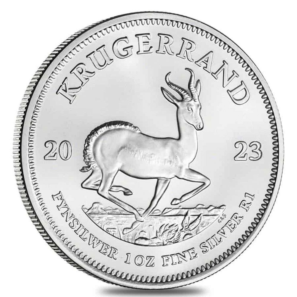 500 x 1oz South African Silver Krugerrand Coin 'Monster Box' (2023)-2
