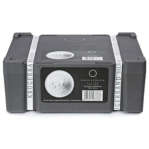 500 x 1oz South African Silver Krugerrand Coin 'Monster Box' (2021)