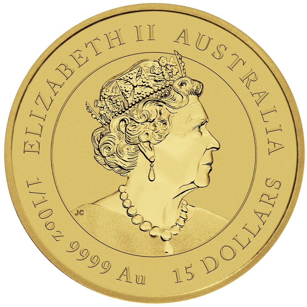 1/10oz Perth Mint Gold Lunar 2023 Year of the Rabbit Coin