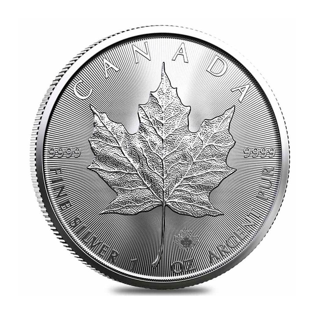 2022 Canada 1 oz .9999 Silver Lunar Dragon Treasured Maple Leaf Coin In Card