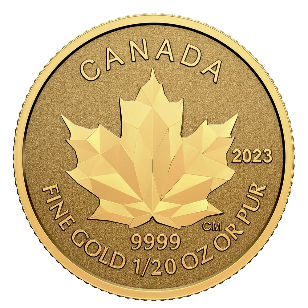 2023 4 Coin Gold Proof Fractional Set Canadian Maple-7