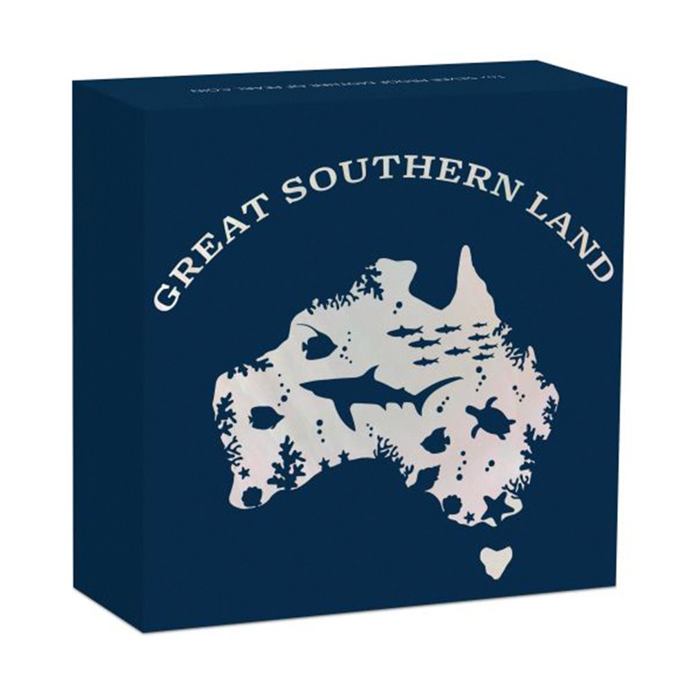 2021 1oz Mother Of Pearl Great Southern Land - Silver Proof Coin