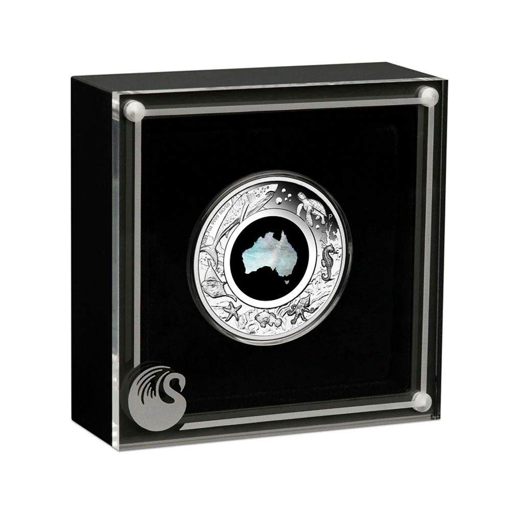 2021 1oz Mother Of Pearl Great Southern Land - Silver Proof Coin
