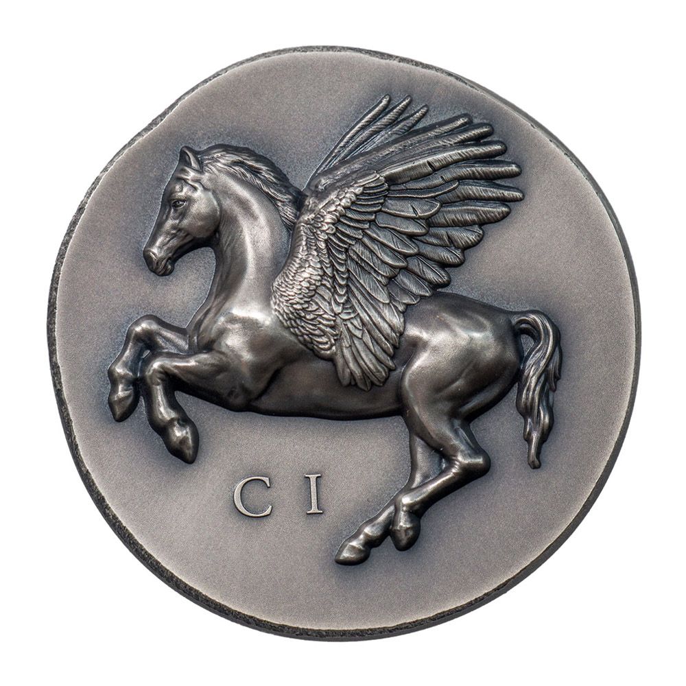 2022 1oz Silver Antique UHR - Pegasos