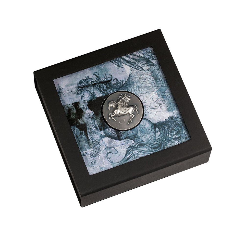 2022 1oz Silver Antique UHR - Pegasos