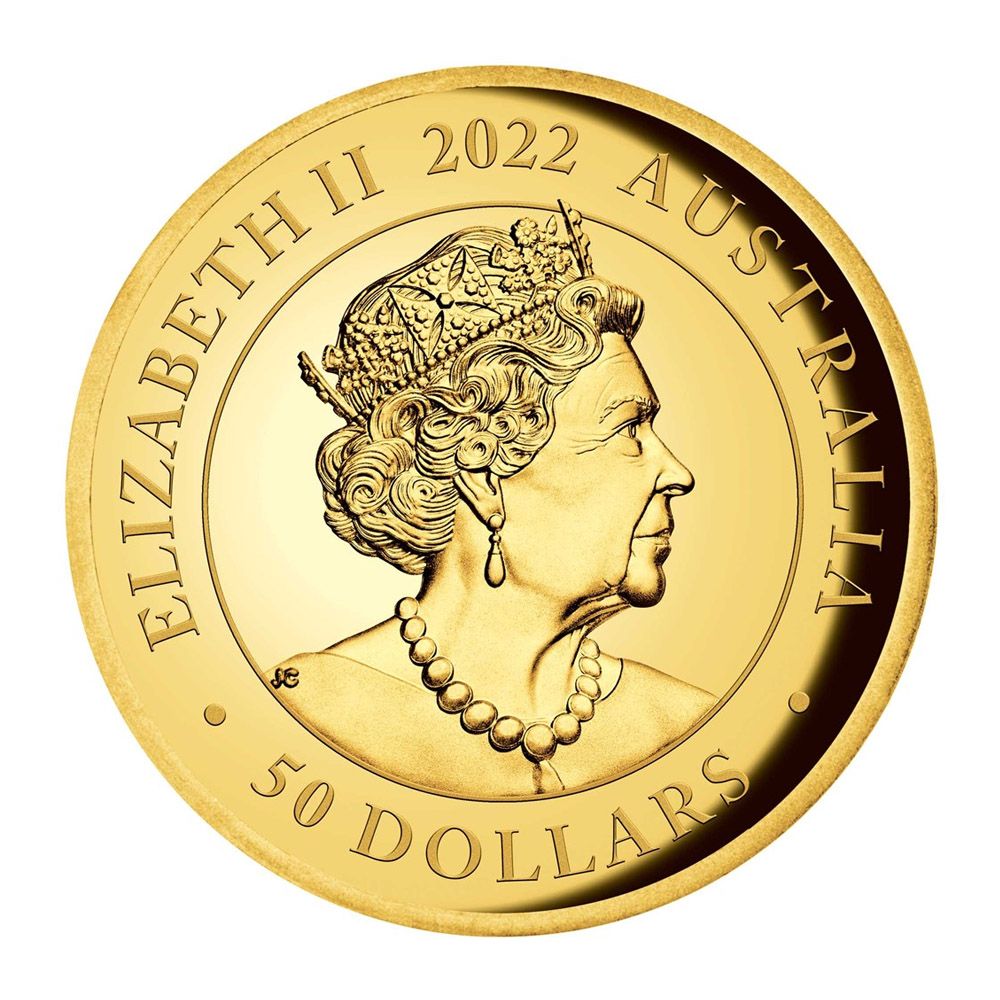 2022 Sovereign 91.67% Gold HR Piedfort Coin w/ "70" Privy