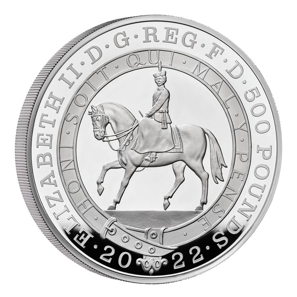 2022 The Platinum Jubilee of Her Majesty The Queen 1kg Silver Proof Coin-3