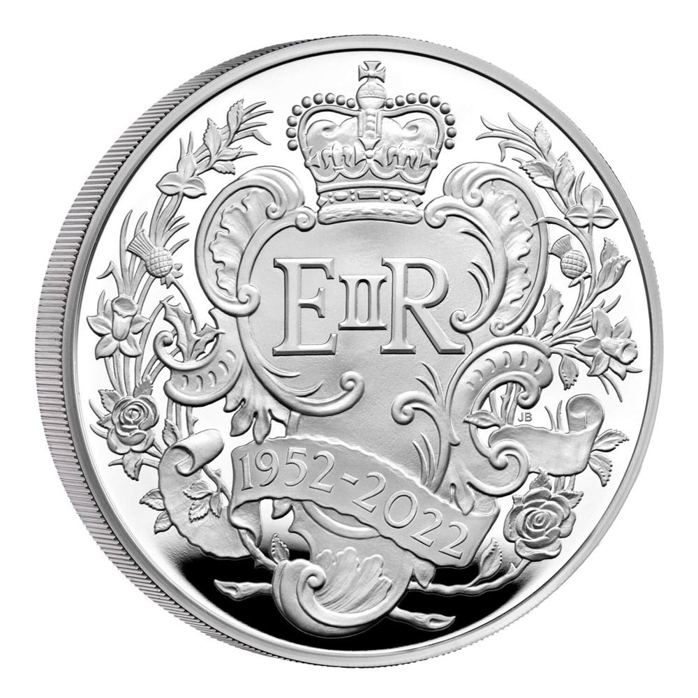 2022 The Platinum Jubilee of Her Majesty The Queen 1kg Silver Proof Coin-2